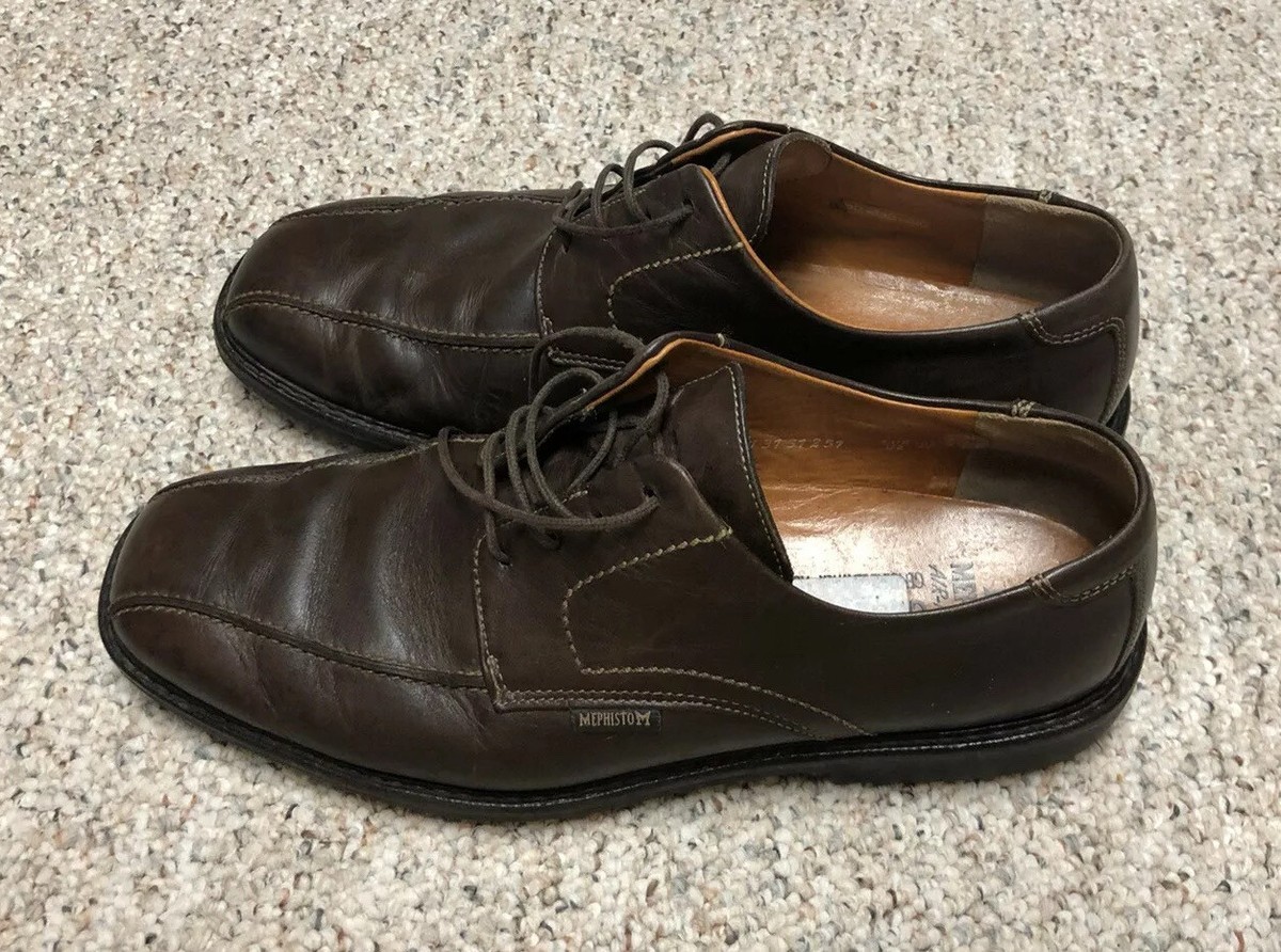 Mephisto Brown leather shoes Oxford Lace-up US 11 Comfort 