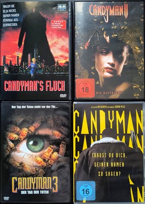 CANDYMAN 1+2+3 + Remake (2021) von Jordan Peele Candy Man 1-4