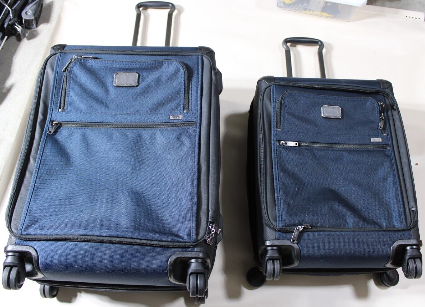 Set 20'' 24' Tumi Alpha 2 Continental Carry On Navy 22561 22564 Luggage spinner