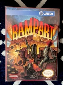 Rampart NES MINT CIB Nintendo Entertainment System Video Game AFA/CGC READY!!