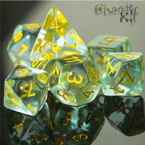 Cleric Dungeons and Dragons Class Dice Set, Mace. DND Polyhedral Dice Set - Picture 3 of 7