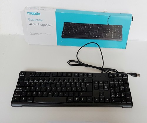 Maplin Wired Keyboard with box (05) - Picture 3 of 5