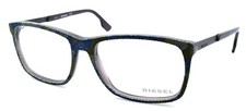 Diesel DL5166 003 Men's Eyeglasses Frames 55-16-145 Spotted Denim / Grey