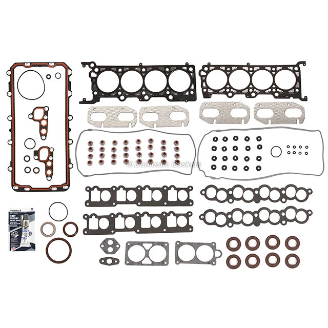 Juego completo de juntas VIN V para Lincoln Mark VIII 93-94 4,6 L Intech DOHC MLS Foto 2 de 4