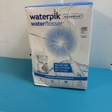 Waterpik Aquarius Water Flosser White WP-660 Open Box In Wrapper New