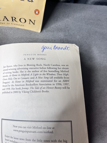 Jan Karon MITFORD YEARS Series PB Book At Home Lot 1-5 New Song Canaan - Picture 11 of 21