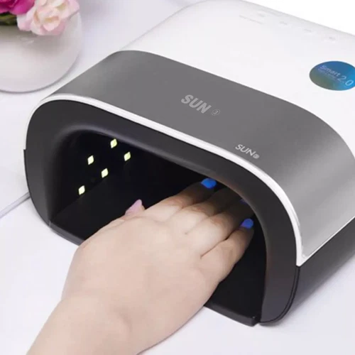 Sun 3 LED UV Nail Lamp Dryer Gel Polish Light Manicure Smart Timer Dormitory - Picture 9 of 10