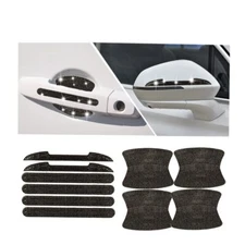 10 Pcs Car Rhinestone Bling Door Handle Shiny Trim Stickers Scratch Resistant