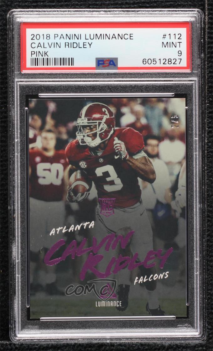 Calvin Ridley Panini Luminance #112 Pink