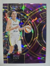 Sevgi Uzun - 2024 Panini Select WNBA Premier RC #177 - PURPLE PRIZM 41/149