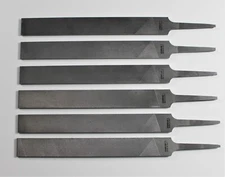 CORRADI Precision Files, Hand, 6", set of 6