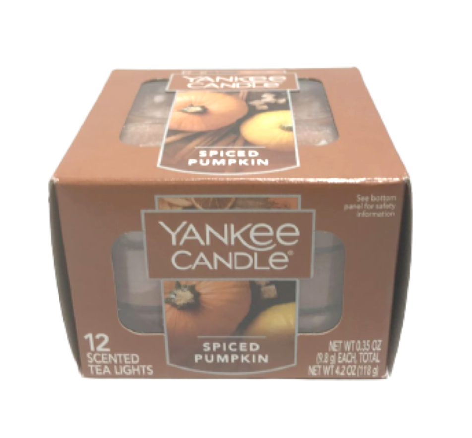 Yankee Candles Tea Light Tealights BOX of 12 CHOICE Tealight Free