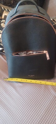 Ted Baker Jarvis Rugsack brand new without tags Ted Baker Jarvis Leather Backpack, Black main image 3