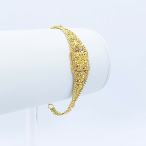 Goldshine 22k Gold Women Bracelet 6 25 7 25 Genuine Hallmarked 916 Handcrafted Ebay