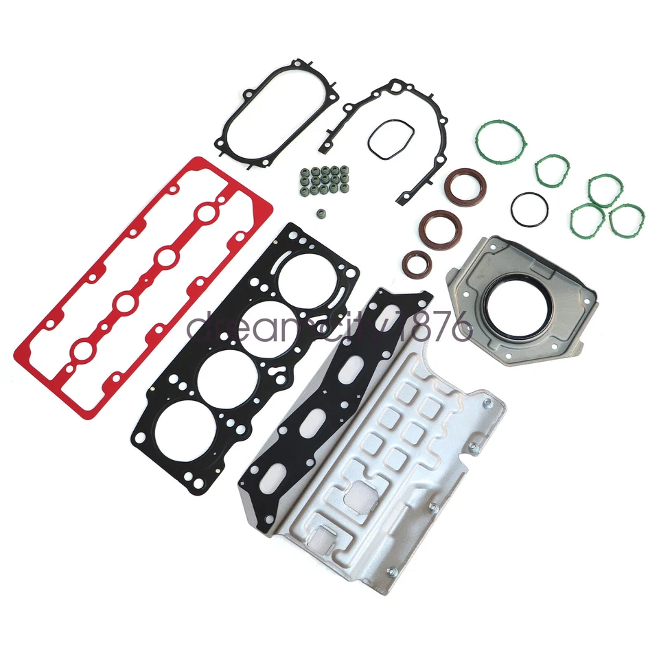 适用于菲亚特 500 500L 500X 1.4L SOHC L4 2009 - 2020 发动机头垫圈套件 — 第 4/4 张图片