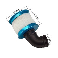 Hispeed 04104F Alum Capped Air Filter for 1/10 Nitro Engine RC Car Truck Truggy