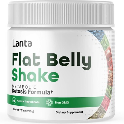 Lanta Flat Belly Juice Powder - Lanta Flat Belly Shake For Weight Loss - 1 Pack