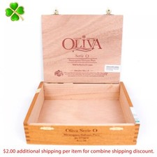 Oliva Toro Serie O Empty Wood Cigar Box 8.5" x 6.75" x 2"