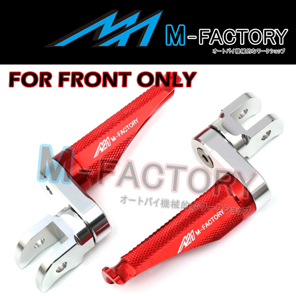 estriberas delanteras ajustables CNC Shinobi 25 mm aptas para Kawasaki ZRX 1200 Z1000 SX Z300 Foto 4 de 4