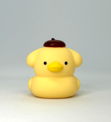 Sanrio Hello Kitty & Friends Pompompurin Duck'z Bath Toy Rubber Duck Figure
