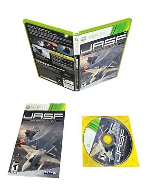 Microsoft Xbox 360 CIB Complete TESTED JASF: Jane's Advanced Strike Fighters