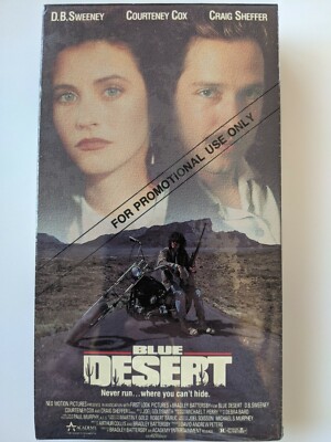 Blue Desert (VHS) SCREENER FACTORY SEALED STUDIO WATERMARK MINT IGS READY  