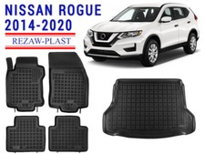Rezawplast Floor Mats For Nissan Rogue 2014-2020 Floor Liners Cargo Mat Odor