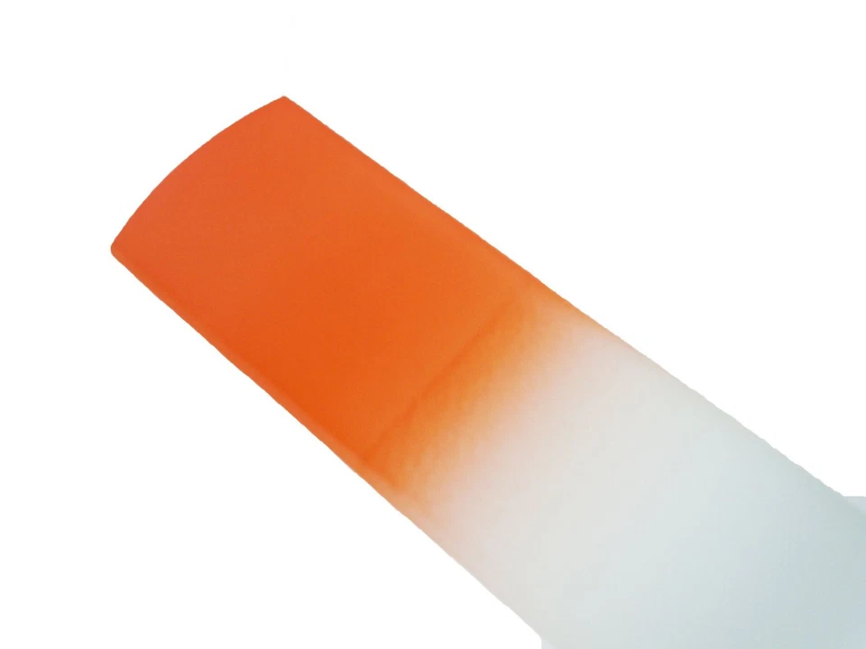 Czech Crystal Glass, Spa Bar / Slab / Foot, 6 1/2 inch Foot Files by Mont Bleu - Image 3 of 4