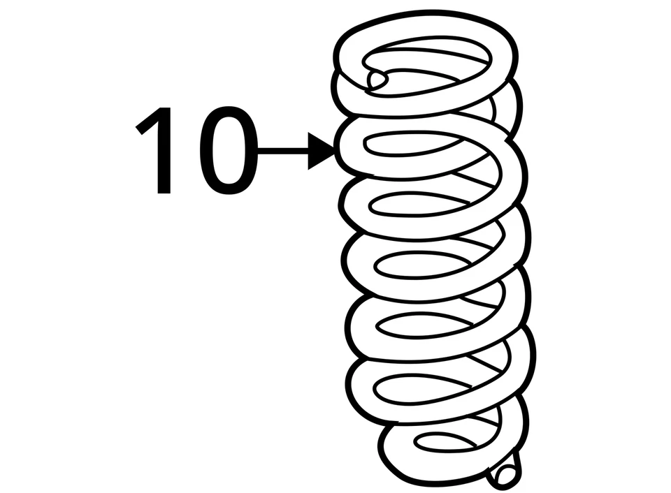 SE ADAPTA A PONTIAC VIBE SPRING RR 2003-2008 88972249 - NUEVO OEM 88972249 Foto 3 de 3