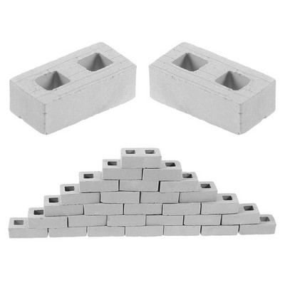 100 Pcs Miniature Brick Models Bricks Set Building Toys DIY Fake