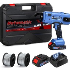 Professional Cordless Rebar Tie , Automatic Rebar Tying Tool with 2pcs 2000mA...