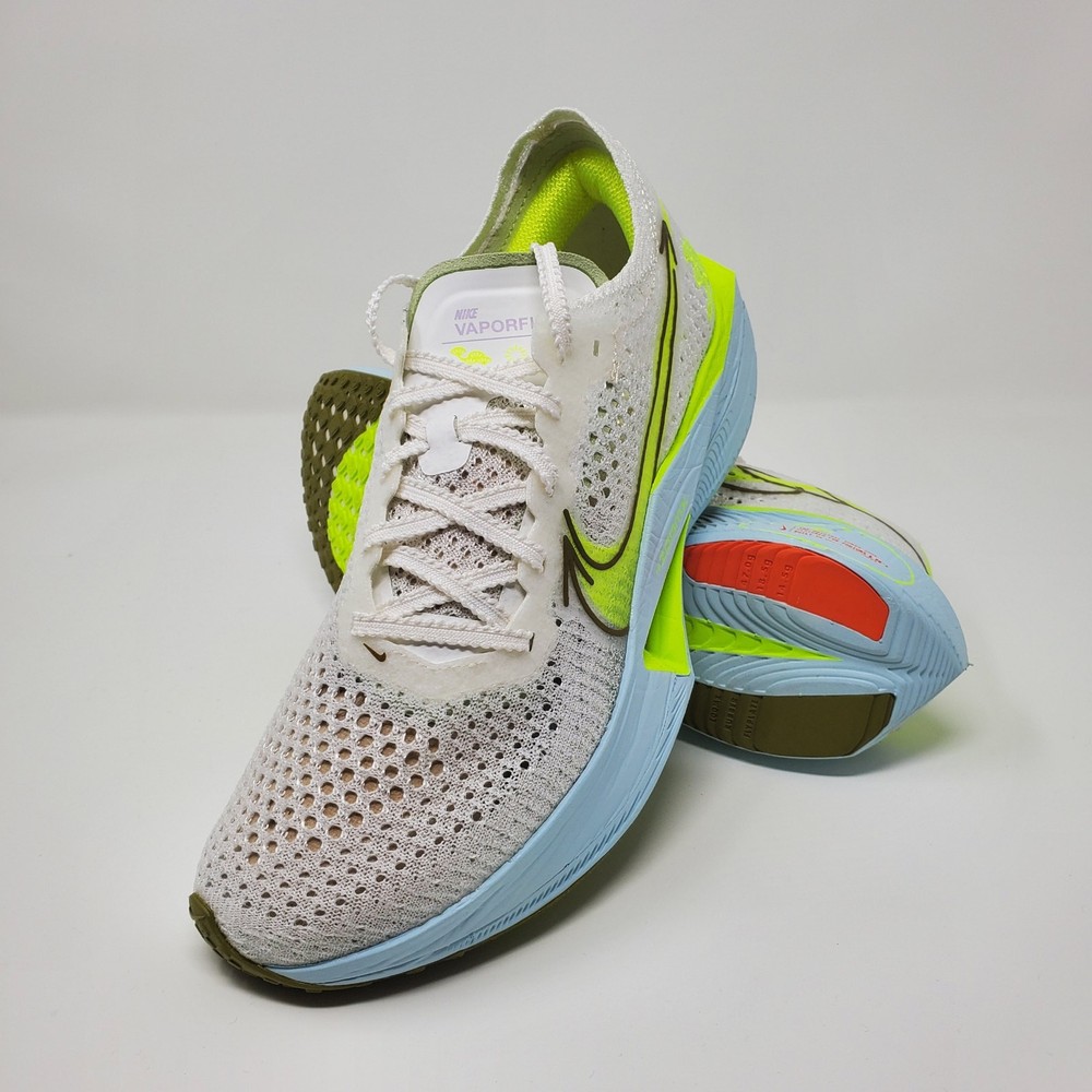 Nike ZoomX Vaporfly Next% 3 Sail Volt HQ3464-143 Women's Running Shoes Size 7.5