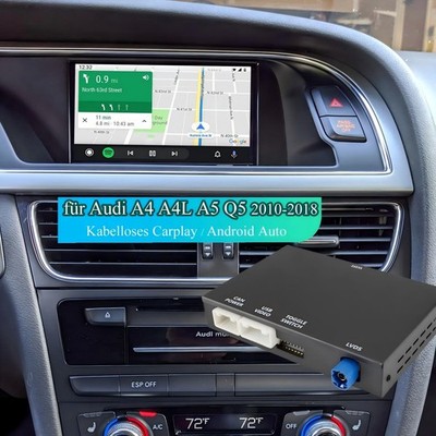 Wireless Carplay Android Auto Modul Für Audi A4 RS4 A5 Q5 A6 A7 Multimedia MMI3G