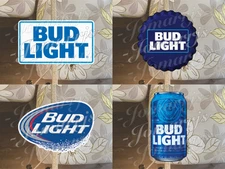 Bud Light Custom Sticker Decal Vinyl Logo budwesier skate cell laptop bumper