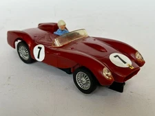 Strombecker Ferrari Testa Rosa Convertible #7 (Maroon) 1/32 scale slot car RTR