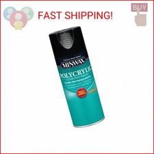 Minwax 34444000 Polycrylic Protective Finish Spray for Wood, Clear Semi-Gloss, 1