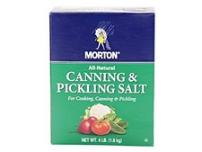 Morton All Natural Canning  Pickling Salt, 4 lb. Box