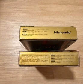 Game and Watch Super Mario Bros. and Legend of Zelda bundle