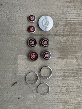 Vintage Cadillac Oem Gm Hubcap Center Cap Bezel Parts Lot Sold As Is