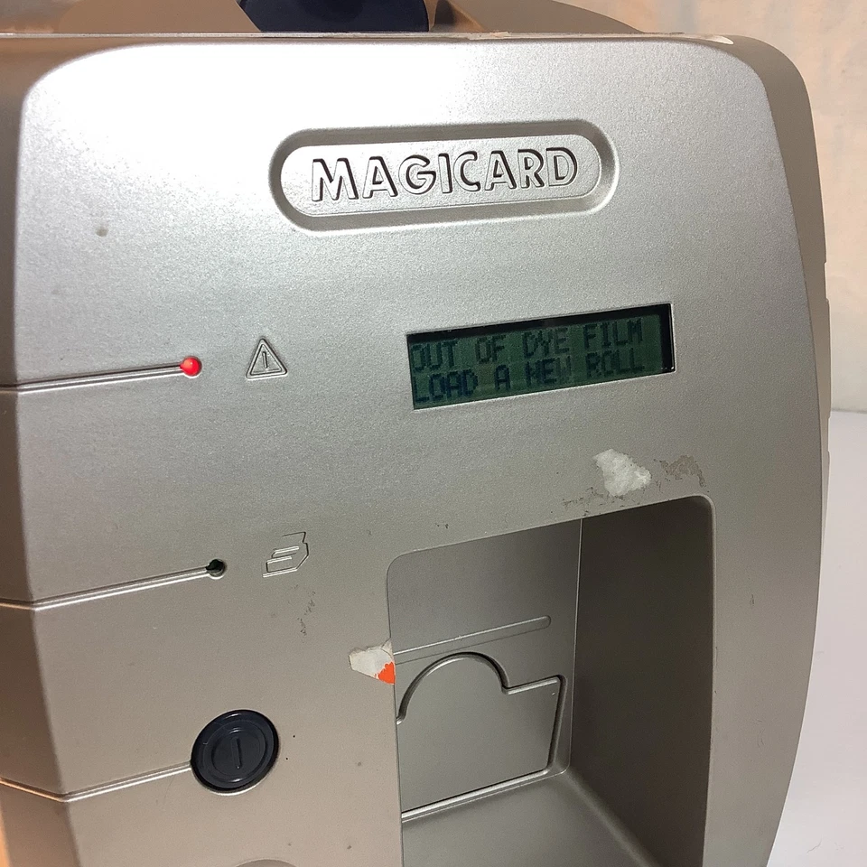 Magicard Rio 2E Std Single-Sided ID Card Printer USB LAN Serial No Feeder&Hopper - Image 3 of 4