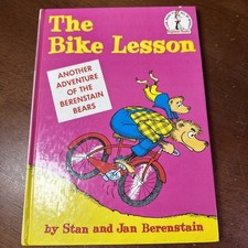 The Bike Lesson Stan & Jan Berenstain Bears 1964 HC Beginner Books Dr Seuss