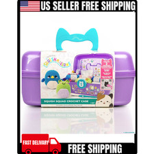 Original Squishmallows Squish Squad Crochet Case Gift