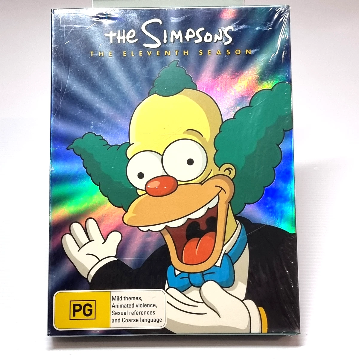 The Simpsons Complete Season 11 DVD Boxset PAL Region 4 + Booklet Brand New 