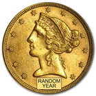Pre-33 $5 Liberty Half Eagle .2418 oz Gold (Random Year, Varied Condition)
