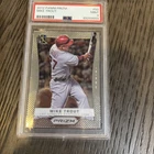 2012 PANINI PRIZM #50 MIKE TROUT Los Angeles Angels PSA 9 Mint
