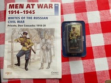 Del Prado Men at War Don Cossack White Army Russia 1918 Issue 48 1:32 Soldier