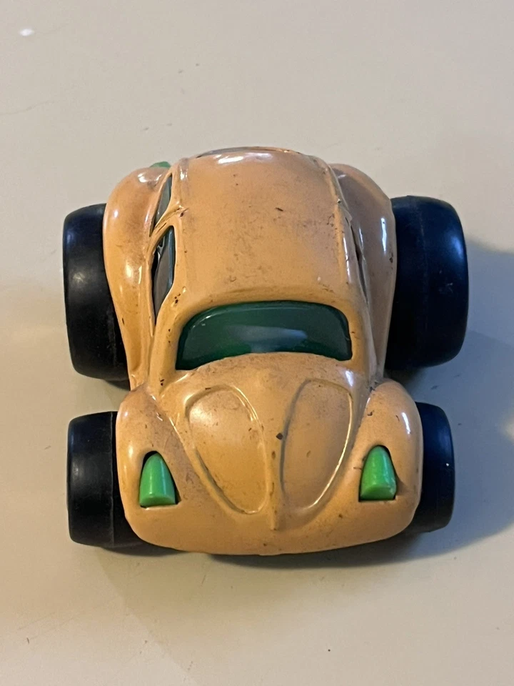 老式 20 世纪 70 年代 Buddy L 大众甲壳虫橙色玩具车日本制造 — 第 2/4 张图片