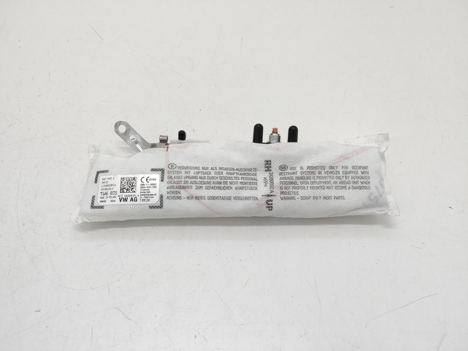 AIRBAG SEDILE DESTRO DX PER AUDI A3 Sportback (8YA) 8Y0880242D (19>)