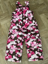 Osh Kosh Girls Dungarees Salopettes Ski Snow Pants Forest School To Fit Age 3