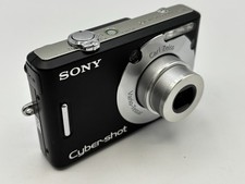 Sony Cyber-shot DSC-W40 6.0MP Digital Camera - Black & Sony 256mb Card